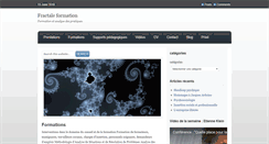 Desktop Screenshot of fractale-formation.net